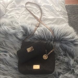 Michael Kors Crossbody Bag & Matching Wallet